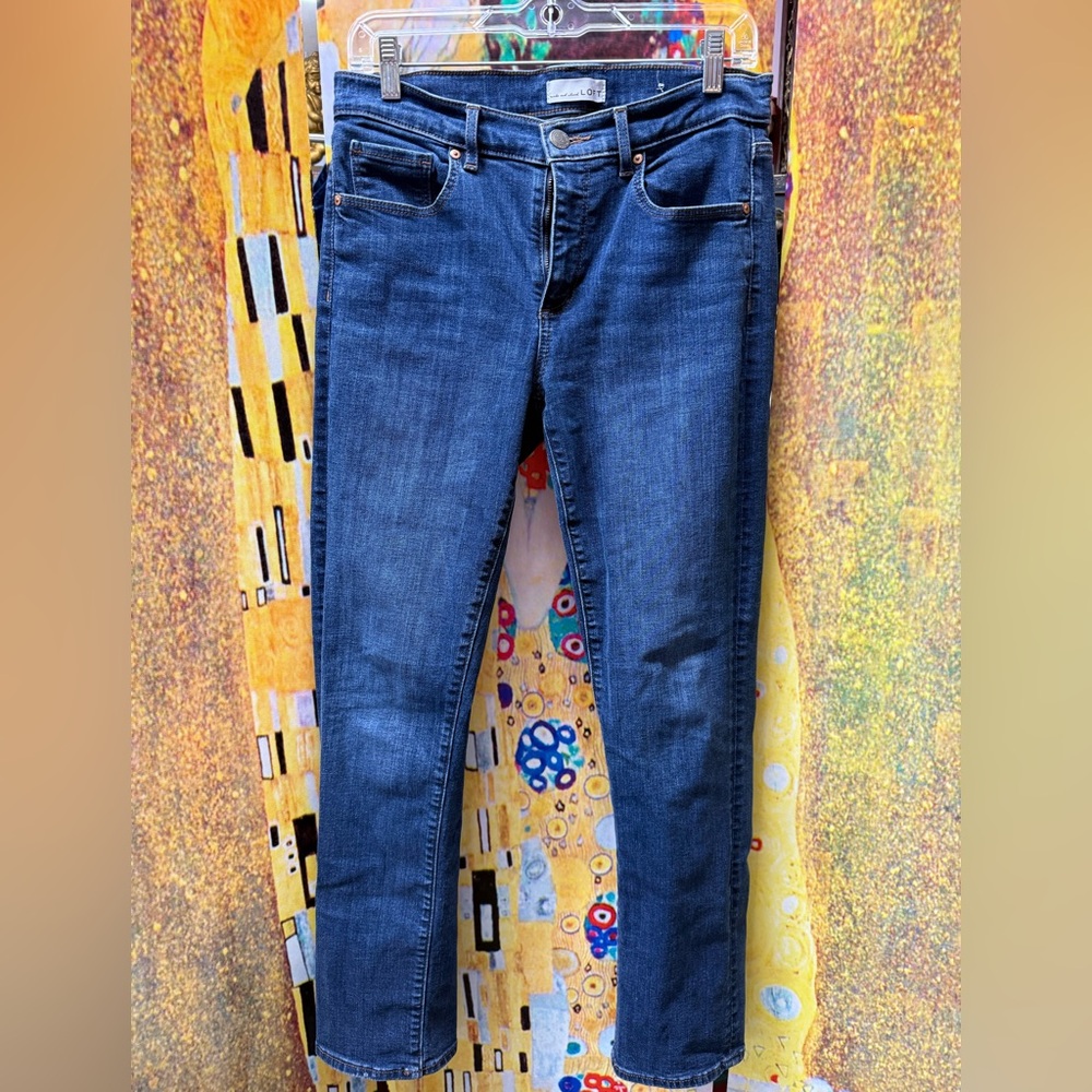 LOFT Modern Straight Jeans Size 8